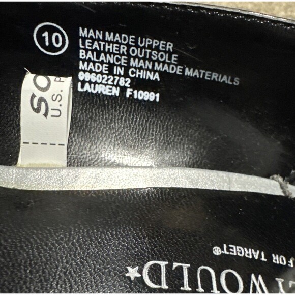 Hollywould Lauren Black F10991 Women 10 Heels Pumps Vintage Y2K Cute Goth New - Picture 3 of 8